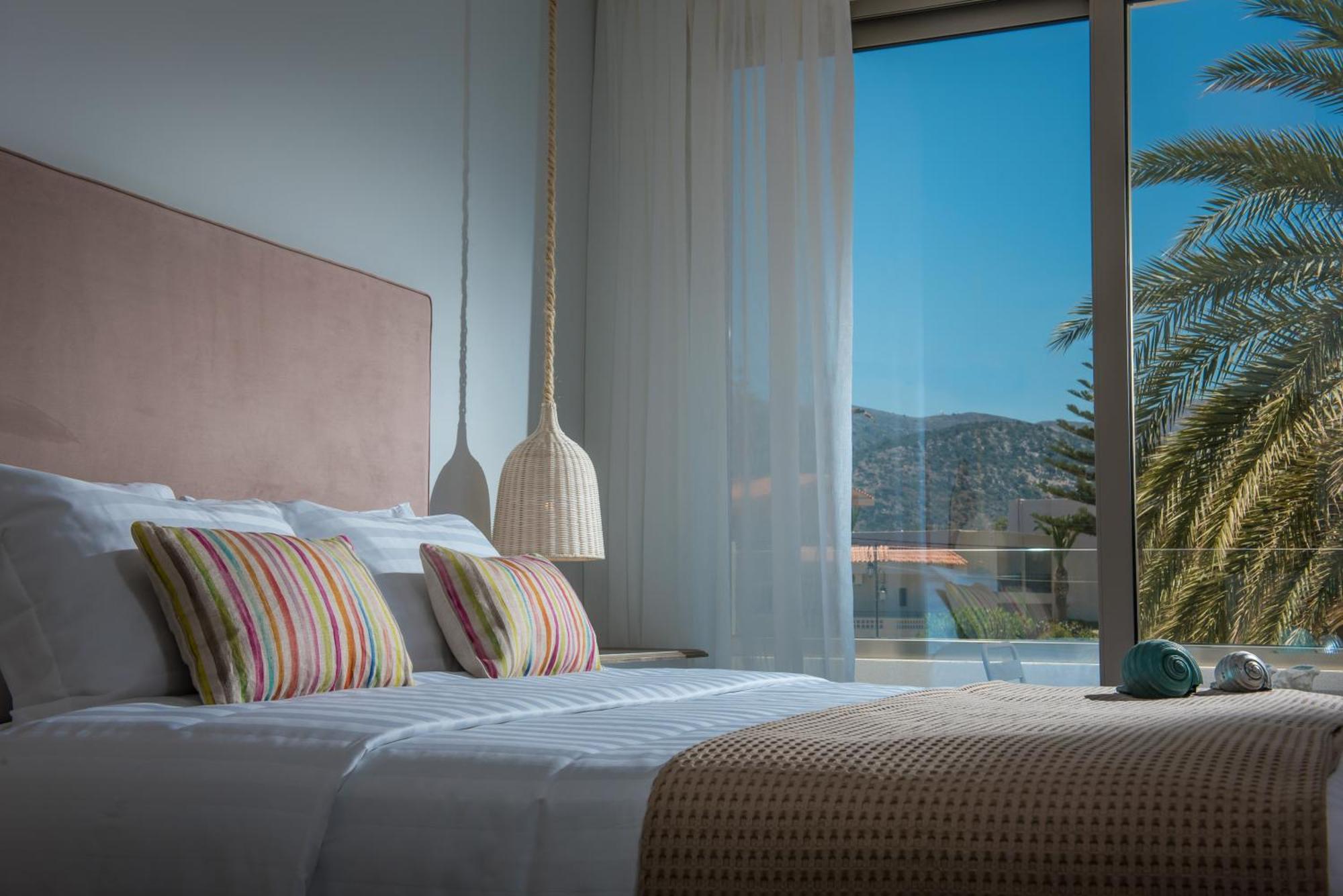 Drossia Palms Hotel And Nisos Beach Suites Малиа Номер фото