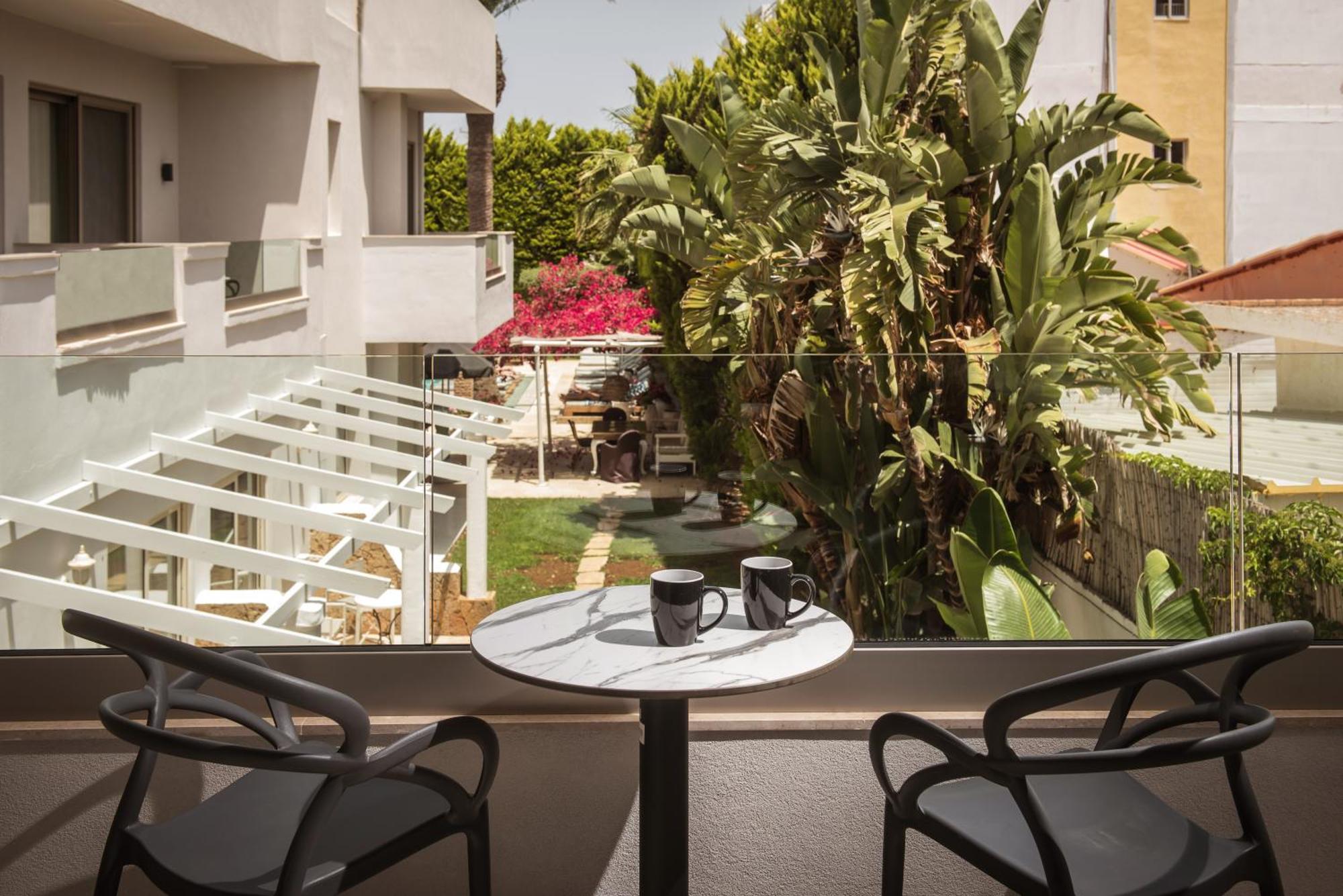 Drossia Palms Hotel And Nisos Beach Suites Малиа Экстерьер фото