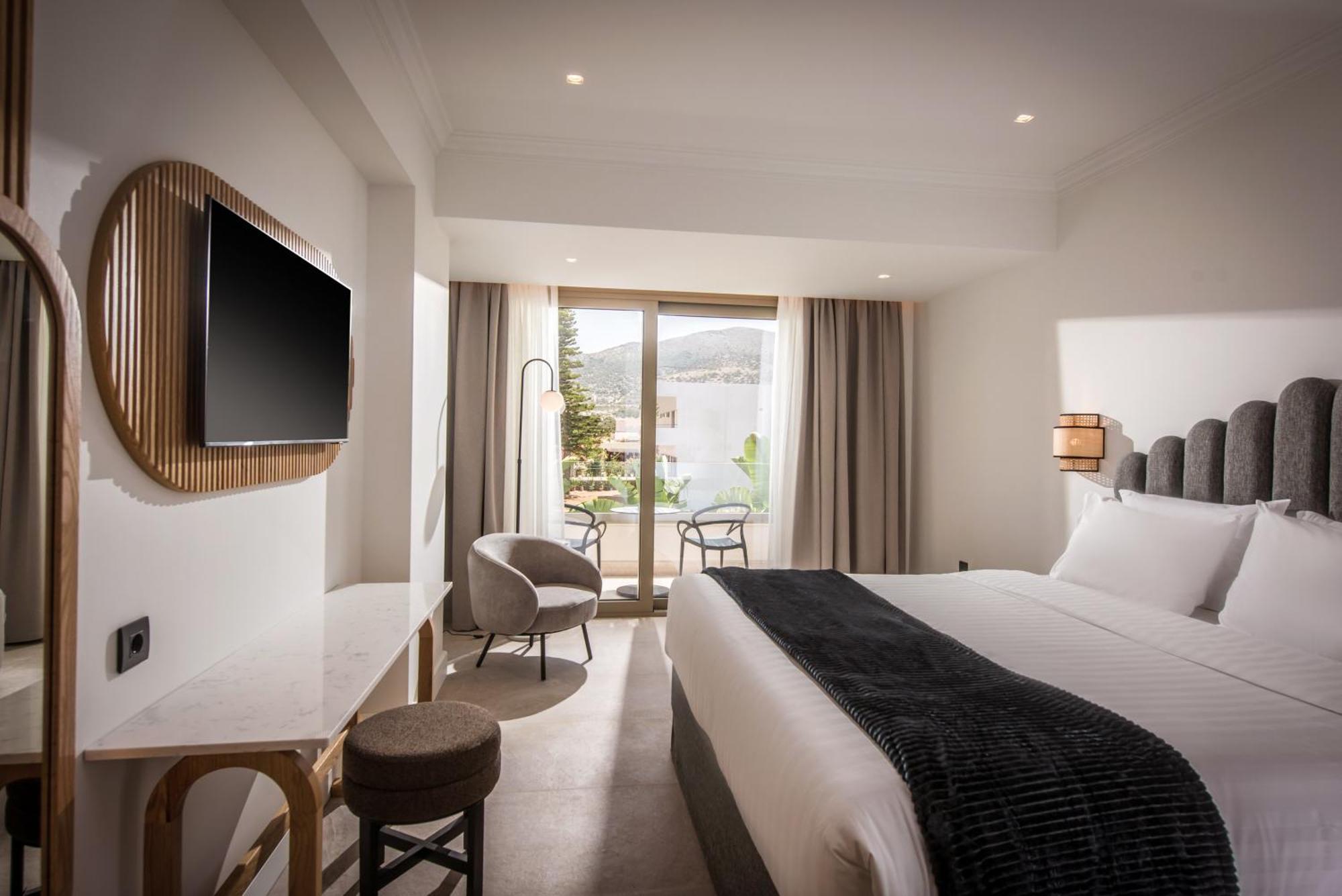 Drossia Palms Hotel And Nisos Beach Suites Малиа Экстерьер фото