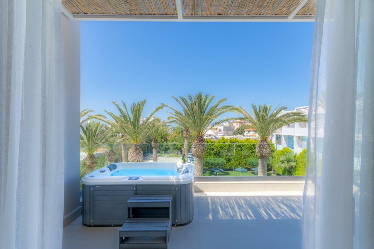 Drossia Palms Hotel And Nisos Beach Suites Малиа Номер фото