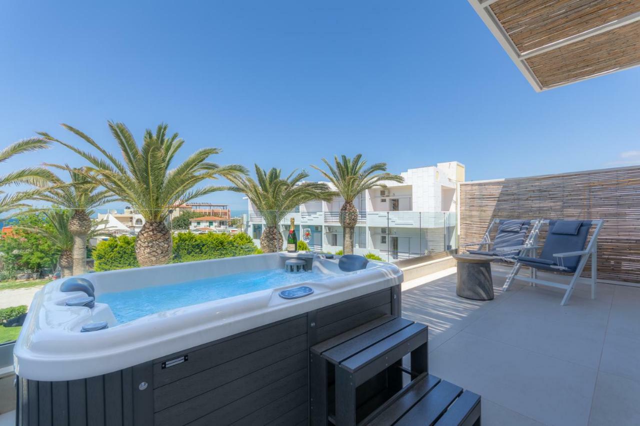 Drossia Palms Hotel And Nisos Beach Suites Малиа Номер фото